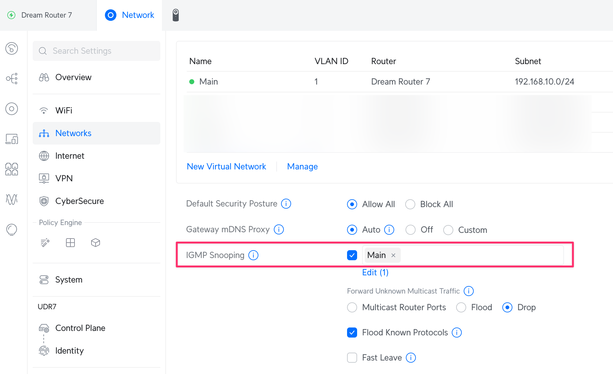 IGMP Snooping 配置开关